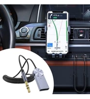 Araba için Bluetooth Aux Alıcısı Wireless Araç Kiti (5680)