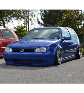 Vw Golf 4 Ön Ek Karlık Abs Plastik Mat Siyah 1997 1998 1999 2000 2001 2002 2003 karlık+bodykit+ek
