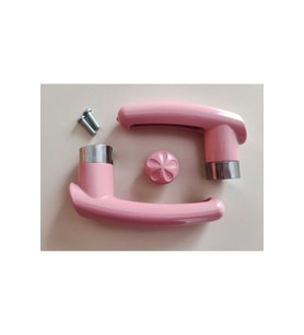 Pudra Pembe Çaydanlık Sapı