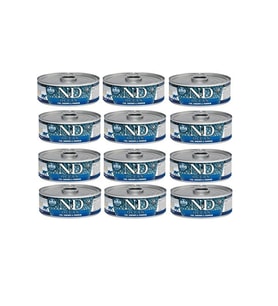 ND Ocean Pumpkın Morina,karides Kitten Konserve 80 Gr. X 12 Adet
