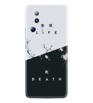 Xiaomi Mi 13 Lite Kılıf Resimli Desenli Baskılı Silikon Life and Death 1339