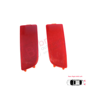 Mercedes Sprinter W906 VW Crafter 1 2E 2F 2E0945105A 2E0945106A için Sağ Sol Arka Tampon Reflektörü