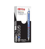 Rotring Tikky Versatil Kalem 0.7 Menekşe Mavi 2214584 12'li Paket