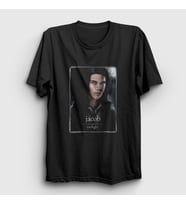 Presmono Unisex Siyah Jacob Twilight T-Shirt 311428tt