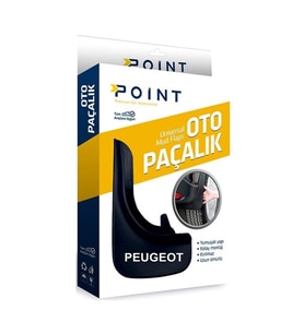 Peugeot Paçalık Tozluk Çamurluk Universal Siyah 2'li
