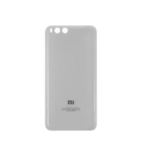 Xiaomi Mi 6 Batarya Pil Kapağı Cam (Beyaz)