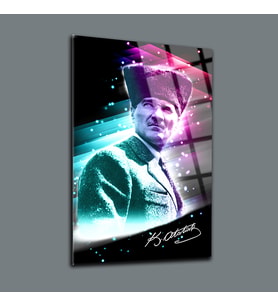 Atatürk 1 Cam Tablo, Atatürk Tablosu
