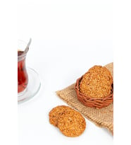 Susamlı Yuvarlak Kahke 500 Gr