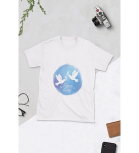Dünya İnsani Yardım Günü Tasarımlı T-shirt