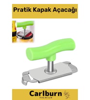 Paslanmaz Çelik Isıya Dayanıklı Dayanıklı Ergonomik Mutfak Kamp Piknik Pratik Kapak Açacağı