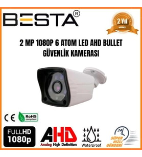 MCG 2MP Ahd 1080P Güvenlik Kamerası KD-9138