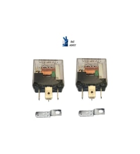 Inwells İki Adet Mini Role 12v. 5 Uçlu. 40 A. Far. Korna. Fan. Lpg Röle