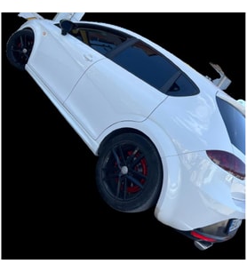 Seat Leon MK2 (2005 - 2012) R Style Yan Marşpiyel Seti (Plastik)