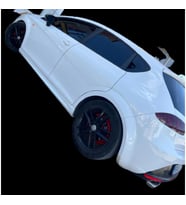 Seat Leon MK2 (2005 - 2012) R Style Yan Marşpiyel Seti (Plastik)