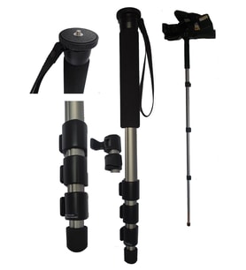 Panasonic Md10 000 İçin İdeal Slik Pro Pod 600 Monopod