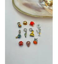 Sarı Ve Turuncu Charm Seti