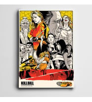 Kill Bill Mini Kanvas Tablo