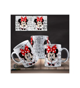 Minnie Mouse Kupa Bardak Tek Adet K0323