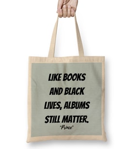 Prince Rogers Nelson Quote Lovers Gift Vintage Retro Rainbow Bez Çanta Uzun Saplı