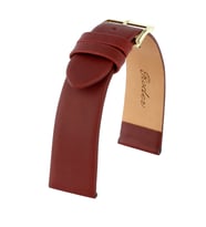 R4146 RODER DERİ KAYIŞ - BORDO - 26X22MM