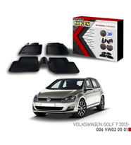 Vw Golf 7 için Uyumlu -2013 3D Paspas (Karışık)