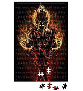 Goku Kaioken Evolution Puzzle 240 Parça Yapboz