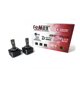 FEMEX BMW 6 Serisi F12 2011-2018 KISA UZUN FAR LED AMPUL D1S GT NANO PLUS