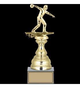 ODAK KUPA - Figürlü Kupalar - Bowling Erkek Figürlü Kupalar FG-023 B - 31 cm