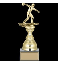 ODAK KUPA - Figürlü Kupalar - Bowling Erkek Figürlü Kupalar FG-023 B - 31 cm