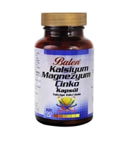 Balen Kalsiyum Magnezyum Çinko 709 Mg 90 Kapsül