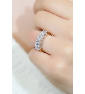 YEDİTAŞ YÜZÜK 14 AYAR A038805