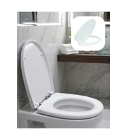 Universal Klozet Kapak Seti Kaydırmaz Alt Yüzey Kolay Temizlik Banyo Aksesuarı