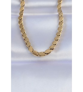316L Çelik Gold Renk Arpa Model Kolye TJ-BKO8748