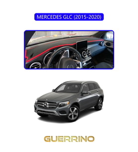MERCEDES GLC 2015-2020TORPİDO KORUMA HALISI MAVİ KENAR