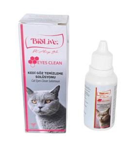 Biolive Eyes Clean Kedi Göz Temizleme Solisyonu 50ml