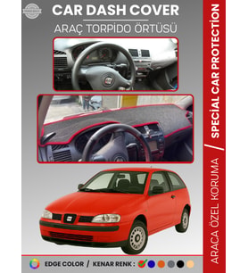 SEAT İBİZA (1998-2001) Torpido Örtüsü Panel Halı Koruma Tam Uyum Çatlamayı Önler Hızlı Montaj