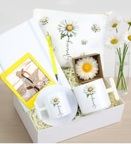 Kişiye Özel Defter & Kalem & Mum & Çerçeve & Bez Çanta & T Kupa ve Fincan Hediye Seti