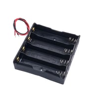 18650 2 Tel 4lü Pil Kutusu Paralel 4 Adet 3.7V Paralel Lityum Lion Batarya Yuvası