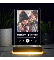 Kişiye Özel Spotify Ses İzi 3d Led Lamba