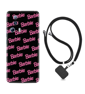 Xiaomi Mi 13 Lite Kılıf Resimli Boyun Askılı İpli Desenli Silikon Barbie 1404