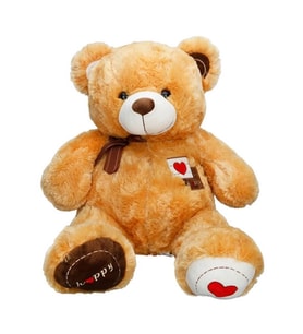 1018 Puffy Friens Kurdelalı Peluş Ayı