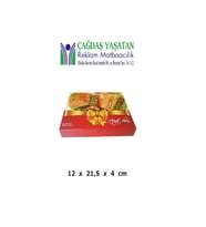 500 Gram Baklava Kutusu 200 Adet - 064