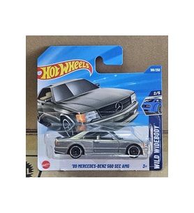 Hot Wheels ’89 Mercedes-Benz 560 Sec Amg 1:64 Diecast Araba – 2025 Üretimi – Wild Widebody Serisi Ko