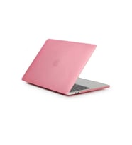 Apple Macbook 13.3' New Pro Uyumlu Zore MSoft Mat Kapak (Pembe)