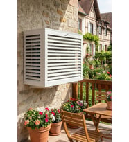 Klima Motoru/Dış Ünite Gizleme/Koruma Kafesi XL 120x62x150(H) Açısız Condor