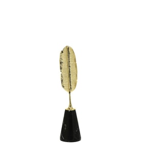 Vitale Gold Yaprak Obje 8,5*8*32 Cm AK.JE0146