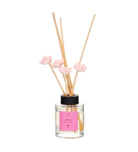 100 ml Pembe Çiçek Taş Çubuklu Rosewood Oda Kokusu