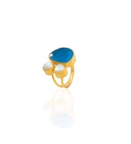 Kadir Jewellery 22 Ayar Altın Kaplama Kadın Zirkon Taşlı Yüzük-El İşçiliği Ve Özel Tasarım