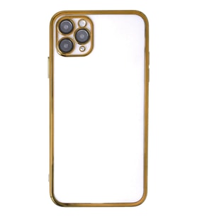 Mey İthalat® iPhone 11 Pro Kılıf Lensli Silikon -