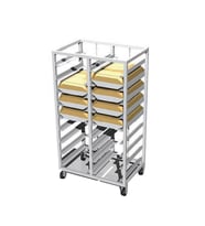 Atalay ATAT-3753-/-18 Tepsi Taşıma Arabaları - 18 Termotray Tepsi